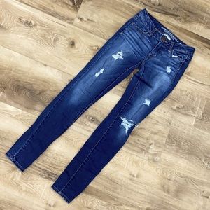 American Eagle Distressed Skinny Jeans